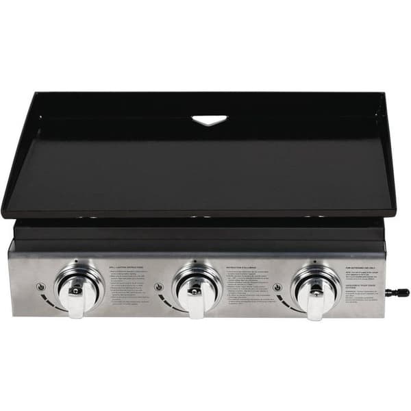 Plancha "Presto 3" - 3 brännare - 7,5 kW - grå Grå