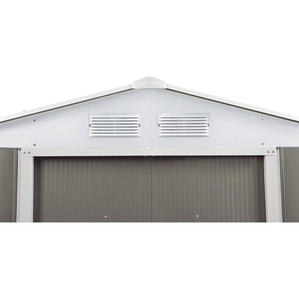 Metal havehus "Dallas" - 13 m² - Taupe Mol