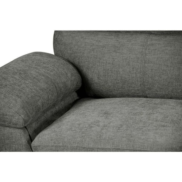 Fast stofsofa "Dallas" - 169 x 88 x 90 cm - 2 pladser - Grå Grå