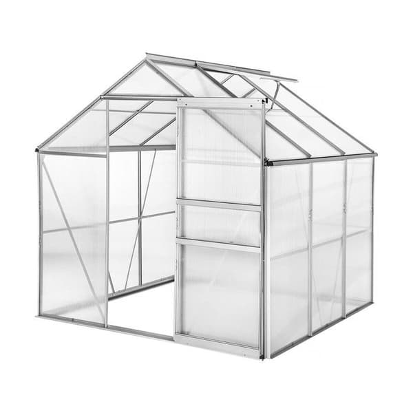Galvanoidusta teräksestä valmistettu perusta puutarhaviljelyyn "Basilic" - 3,61 m² - Harmaa