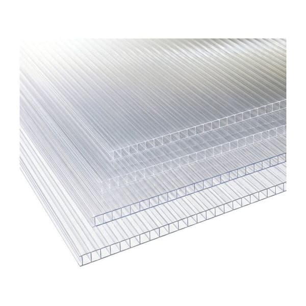 10 kpl 4 mm polykarbonaattilevyjä "Michigan" 7,9 m2