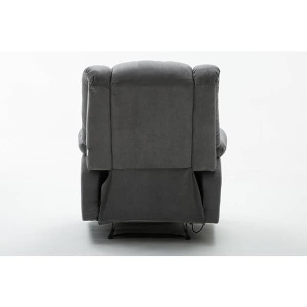 Relax stol "Buckingham" - 85 x 93 x 100 cm - Lys grå Grå