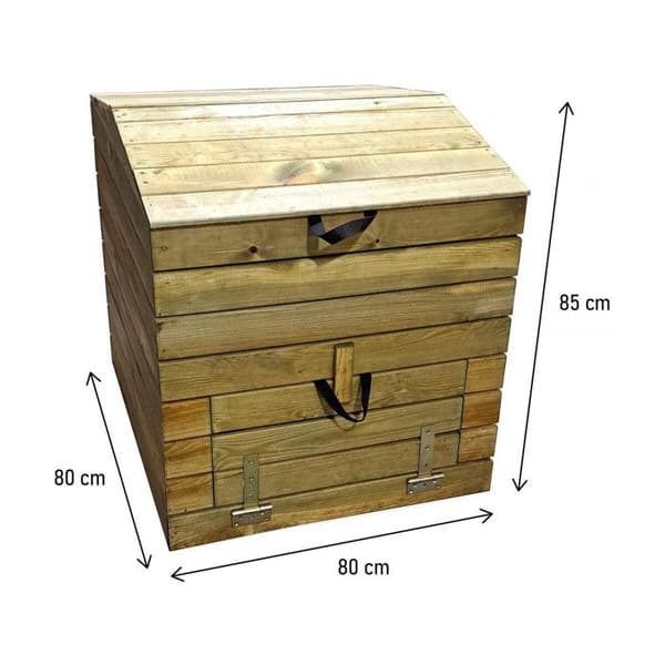 Puukompostori 500L "Douglas" 80 x 80 x 85 cm