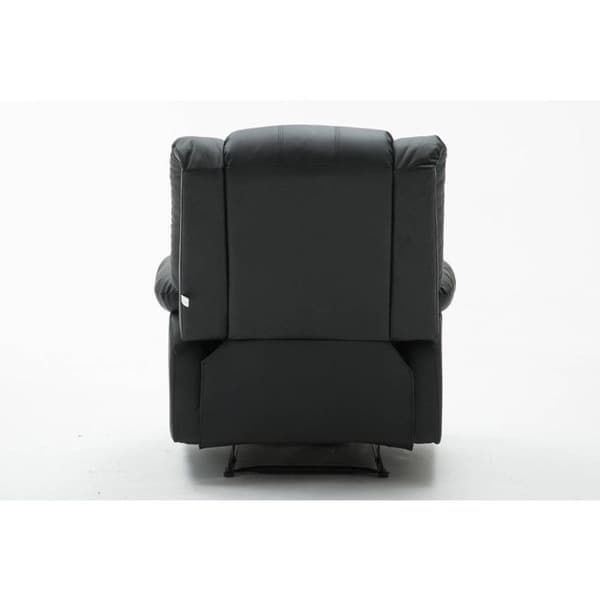 Relax stol "Buckingham" - 85 x 93 x 100 cm - Sort svart