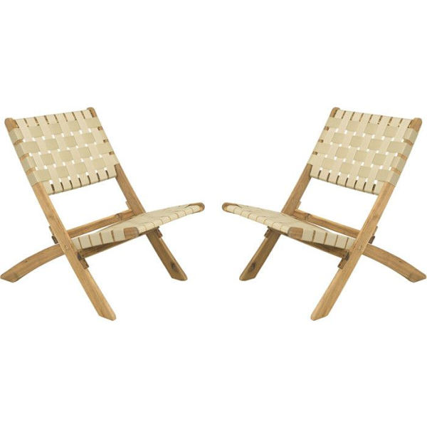 2 kpl puutarhatuoleja "Hanoi" - Beige beige
