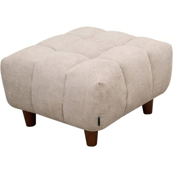 Ottoman til lige sofa "Matignon" - 70 x 70 x 46 cm - Beige beige