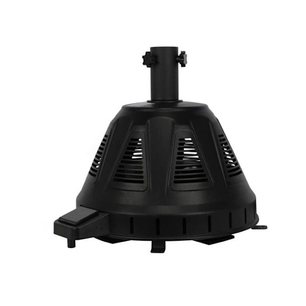 Parasolfod "Colas" 1500W - Sort Svart
