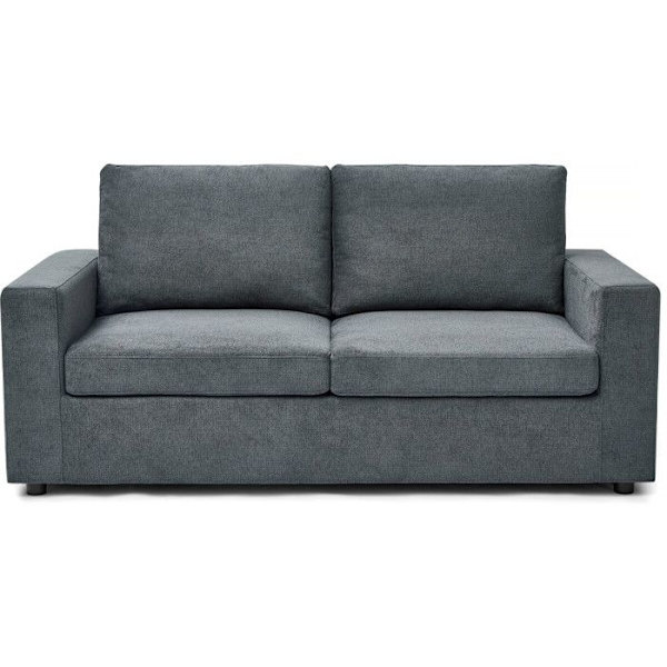 Elena-kangasvuodesohva - 3 paikkaa - Vuode 140 cm - Harmaa Grå