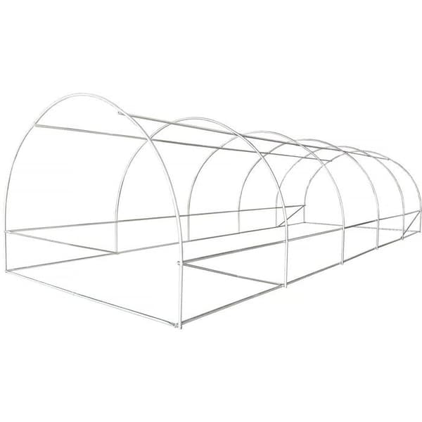 Drivhus tunnel 8 x 3 m "Lys" - 24 m² - 140g - Grøn