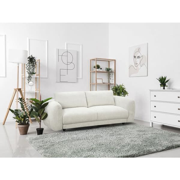 Sofa i chenille stof "Saint Germain S" - 3 pladser - Beige beige