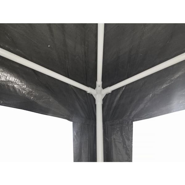 Havepavillon "Natacha 3" - 3 x 3 m - Grå