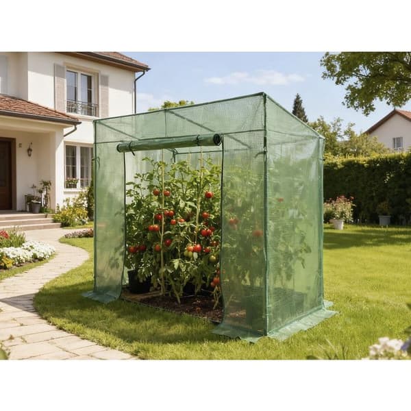 Have tomatserre "Lys" - 1,6 m² - 130g - Grøn