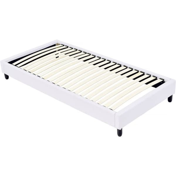 Lamellbox - 90 x 190 cm - 20 lameller - Vit Vit