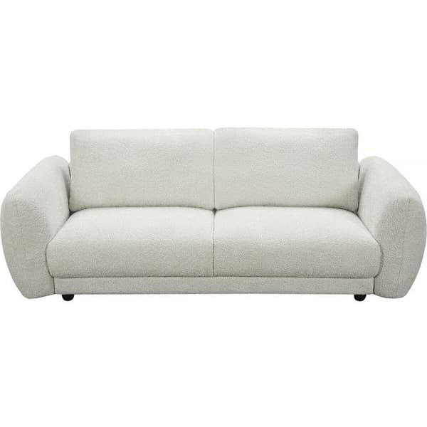Rätt soffan i chenilletyg "Saint Germain S" - 3 platser - Beige beige