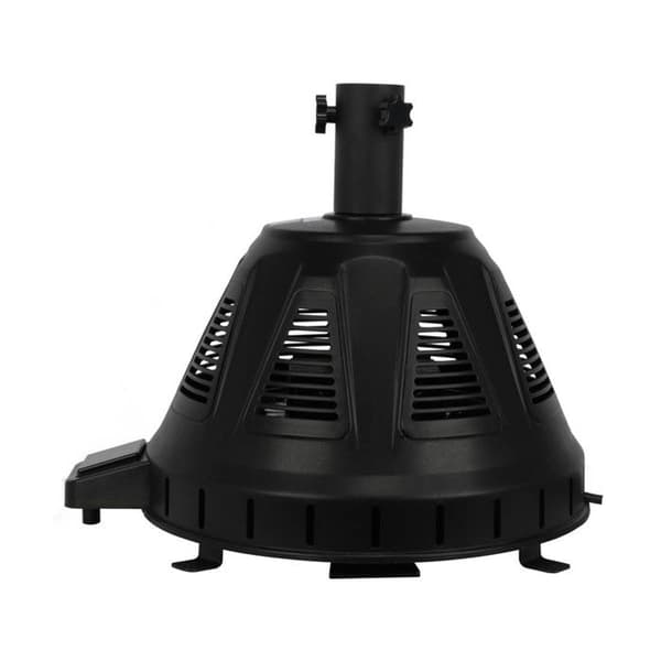 Parasolfod "Colas" 1500W - Sort Svart