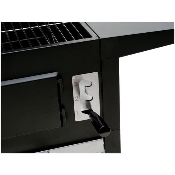 Grill kul "Vicomte" - 92,5 x 46 x 123 cm Svart