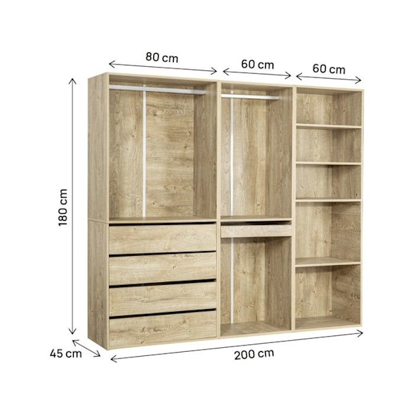 Modulär klädkit "Opéra" - 3 delar - Beige