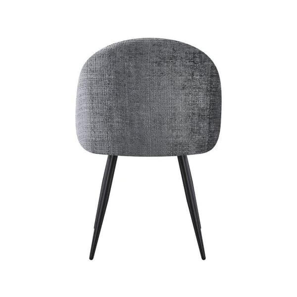 Sæt med 2 stofstole "Samuel" - 53 x 51 x 82 cm - Grå Grå