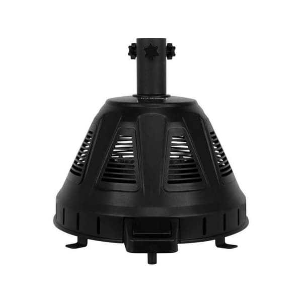 Parasolfod "Colas" 1500W - Sort Svart
