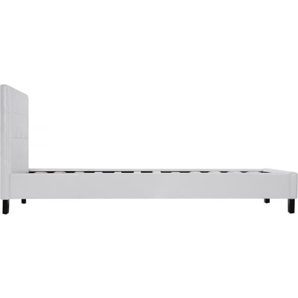 PVC-sänky "Julia" - 90 x 190 cm - Valkoinen Vit