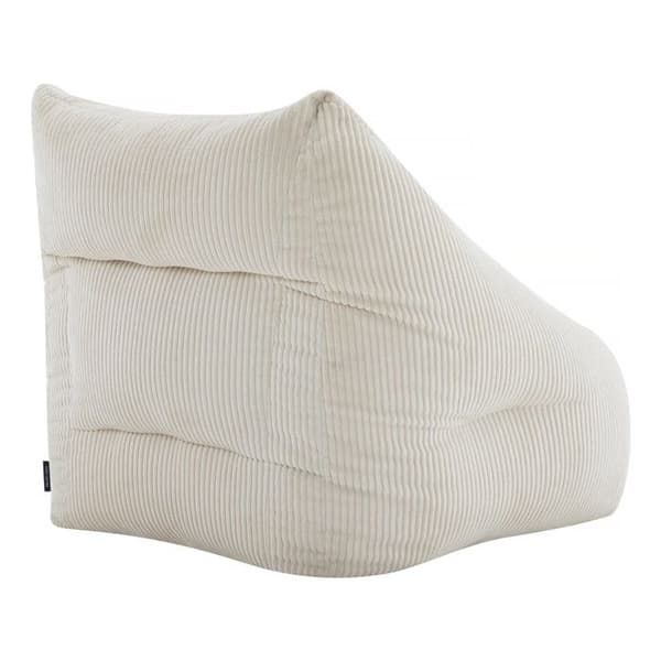 Samettinen pouf "Medellin" - Beige - 85 x 85 x 72 cm beige