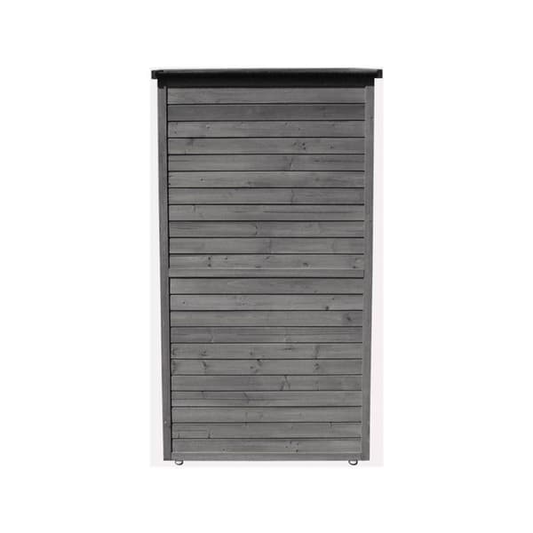 Havemøbel "Space" - 87 x 46.5 x 160 cm - Antracit antracit
