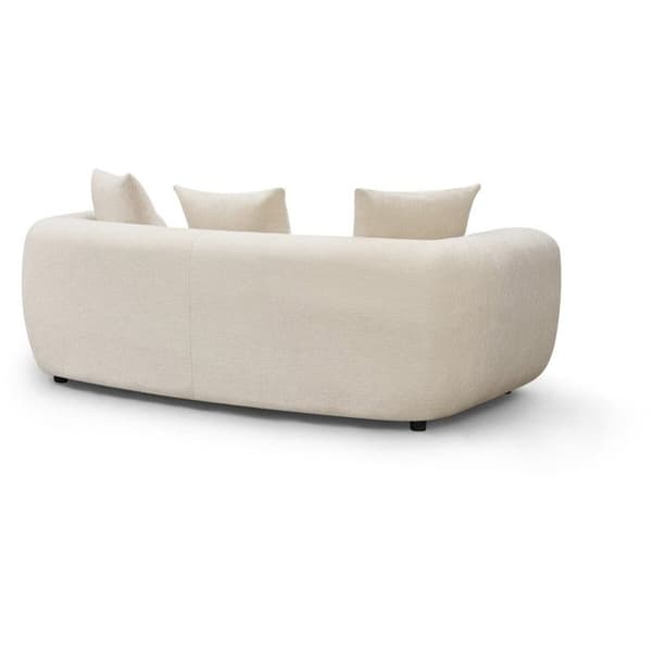 Rätt soffa "La Fayette" - 3 platser - Beige beige