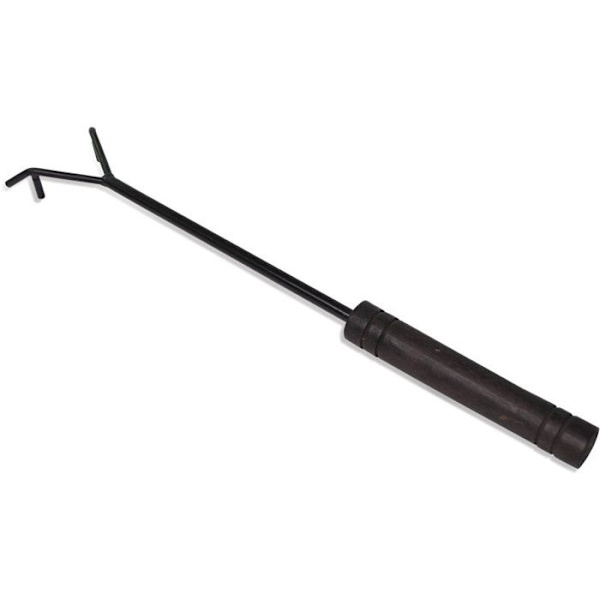 Ulkotuli "Brasero 2" - Ø 76 cm - Musta