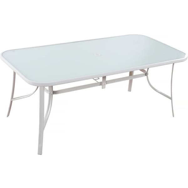 Havemøbelbord "Cordoba" - Phoenix - 8 pladser - Hvid Vit