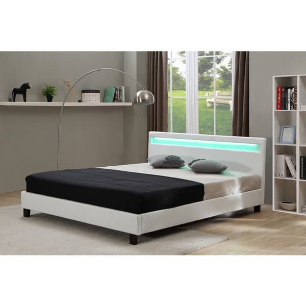 Lys LED "Maria" - 160 x 200 cm - Hvid Vit