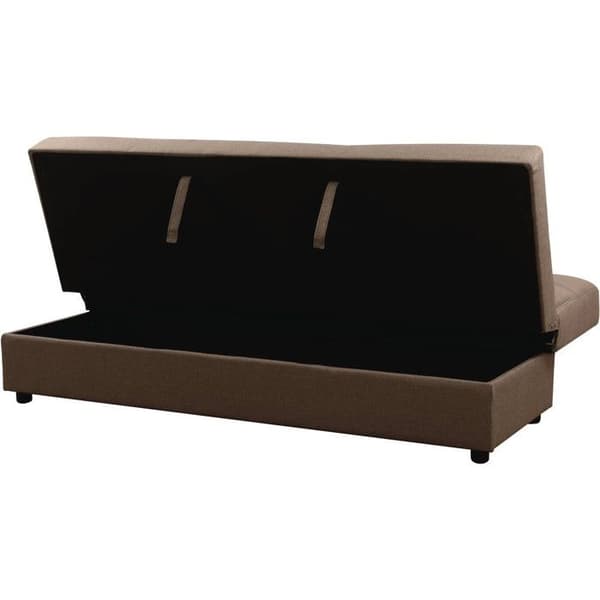 Soffa Clic-Clac "Enzo" - 186 x 80 x 87 cm - 3 platser - Taupe Mol