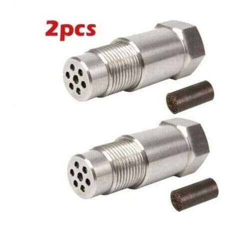 Set of 2 O2 Sensors, Oxygen Sensor for Car Cel Fix Check Engine Light Eliminator Adapter Oxygen M18X1.5