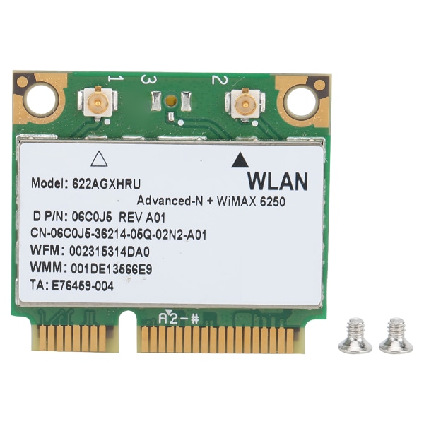 Til Intel 6250AN 622ANXHMW MINI PCIE 300Mbps 2,4/5GHZ Dual Band trådløst WiFi-netværkskort