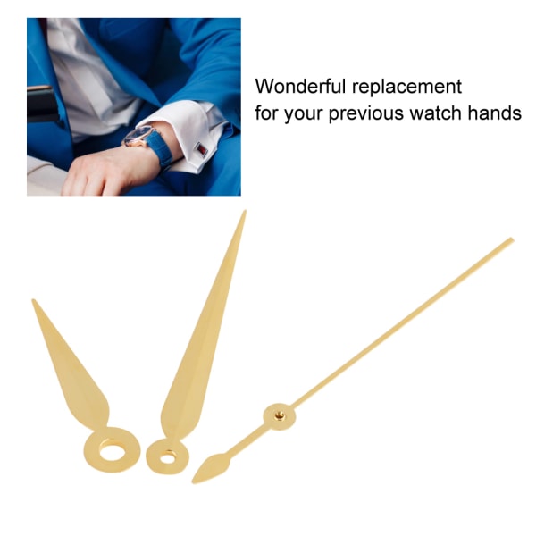 T085 Watch Hour Minute Second Hands Watch Needles Passer for 805.112 Movement Watch Accessory Gold