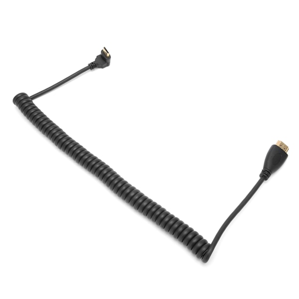HD Multimedia InterfaceA till HD Multimedia InterfaceC Adapterkabel Spiralkabel Vänster Armbåge
