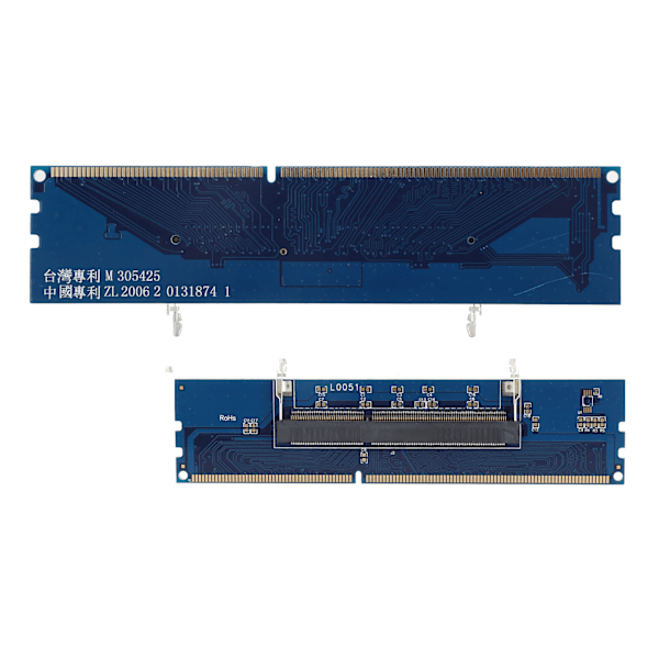 Konverter Adapterkort PCB Understøtter 1.5V Bundkort Tilbehør til DDR3 Notebook Hukommelse