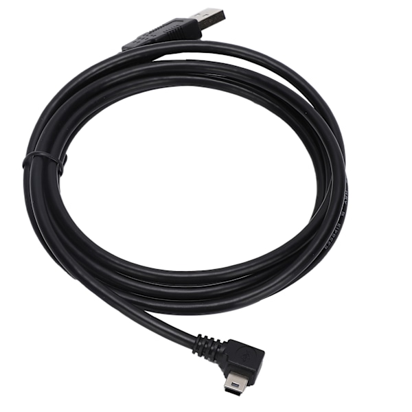 1,8 m/2,0 yd 90 graders højre vinkel USB 2.0 han til Mini USB han harddisk datakabel