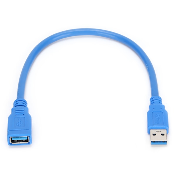 Data Line Hann til Hunn USB 3.0 Skjøtekabel for Harddisk Boks Skriverutstyr Tilkobling 0.3M