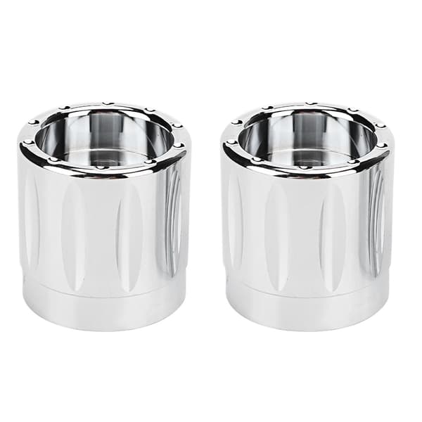 2 stk. Akselmutter Deksel Deksel Deksel Tilbehør i Aluminium (Forgylt)