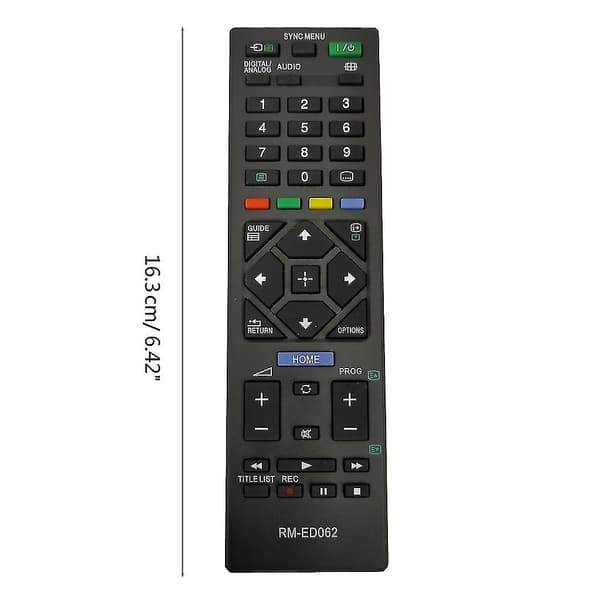 Sony RM ED062 LCD TV Fjernkontroll - Erstatning
