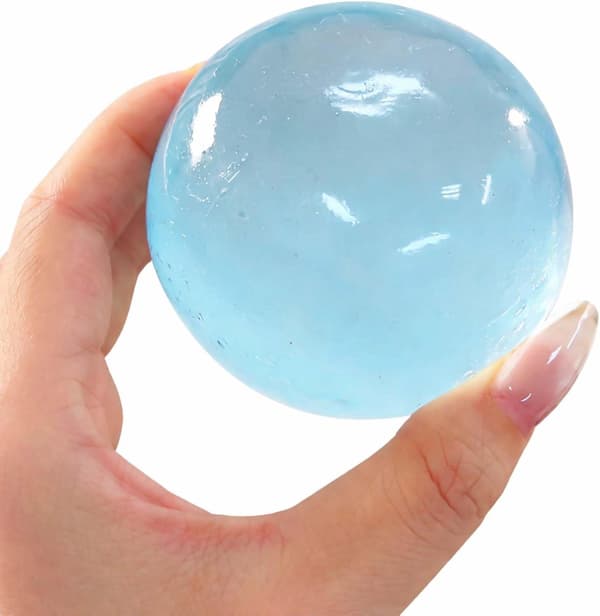 Soft Focus Stress Ball with Coconut Oil - Slow Rebound, Creamy Texture for Calming Concentration
