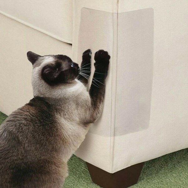 Husdjur Katt Anti-Scratch Tejp Rull Soffa Soffa Möbelskydd 3m-6.35cm