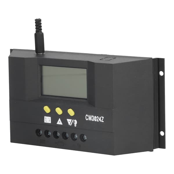 CM3024Z 30A Solar ladekontroller LCD PWM ladekontroller fotovoltaisk kontroller