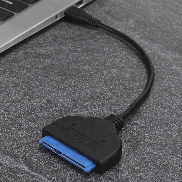 Computertilbehør USB3.0 Adapterkabel Datakabel til SATA3.0 Harddisk SSD / 2,5-tommer HDD