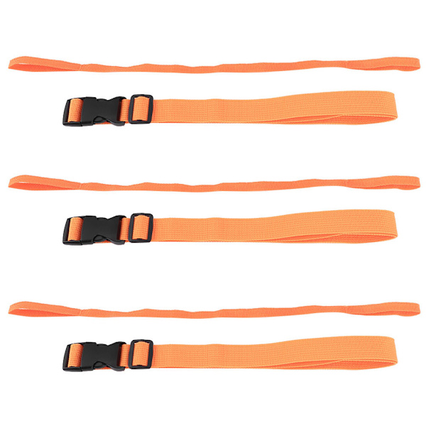 3 st Livboj Tillbehör Bandage Fixerat Bälte Simning Anslut Midjeband Säkerhetsrep Orange
