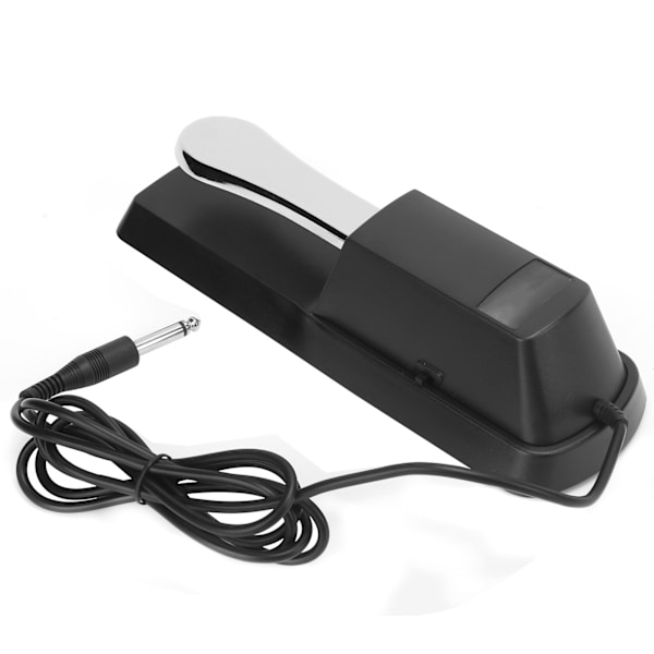 Elektronisk Orgel Pedal Universal Klaver Sustain Pedal Musikinstrument Spilletilbehør Sort