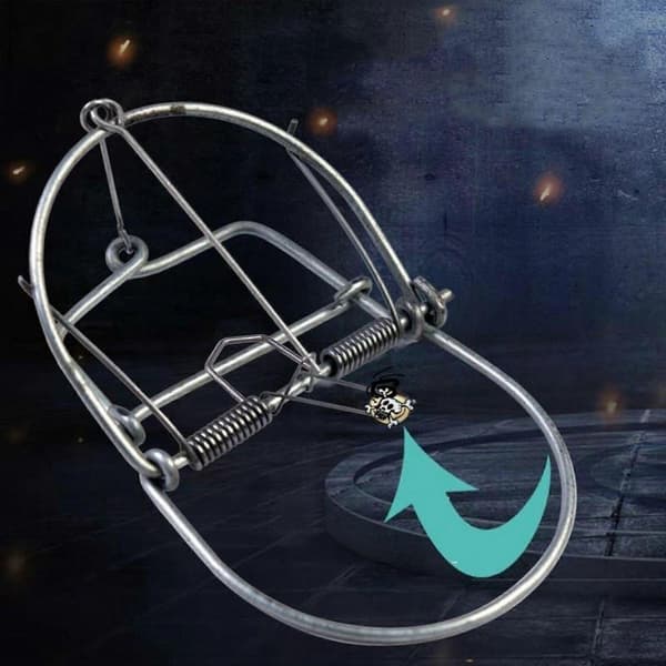 Classic Mousetraps Effective Rat Trap Clips Mechanical Catch and Kill