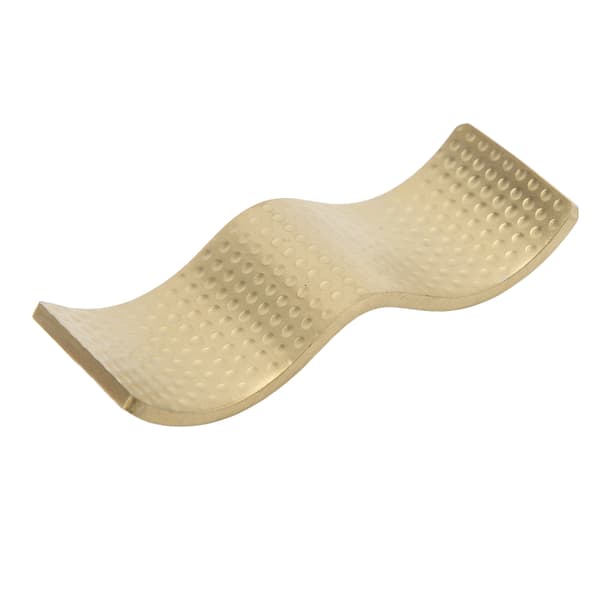 Pindholder i rustfrit stål, dobbelt anvendelse, non-stick, elegant spisepindholder til ske, gaffel, guld