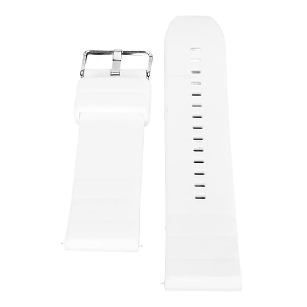Silikone Rem Professionel Blød Quick Release Smart Watch Udskiftningstilbehør Passer til Amazfit GTR 4 Hvid
