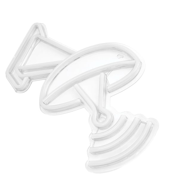 Neonljus AS PVC Signaltorn Formad USB Strömförsörjning Låg Energiförbrukning LED Neon Skylt